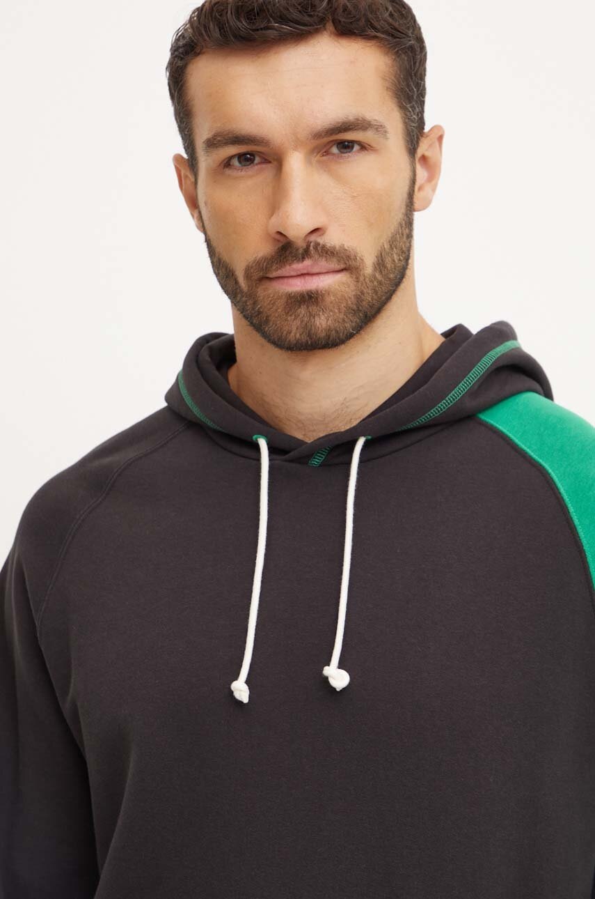 Μπλούζα Puma PUMA X CARROTS Graphic Hoodie TR χρώμα: μαύρο, με κουκούλα, 627445 φωτογραφία