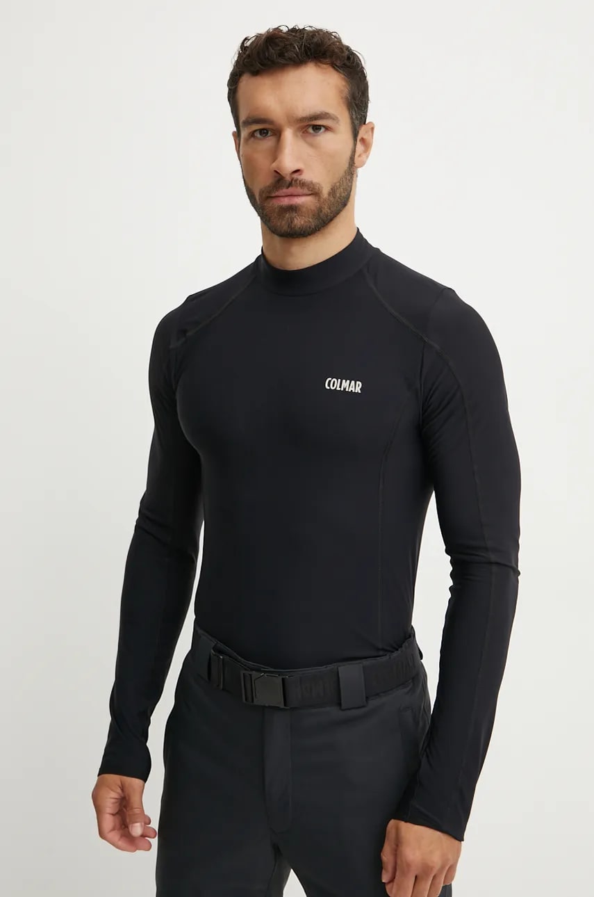 Colmar hanorac culoarea negru, neted, 8345.7LO Colmar hanorac culoarea negru, neted, 8345.7LO