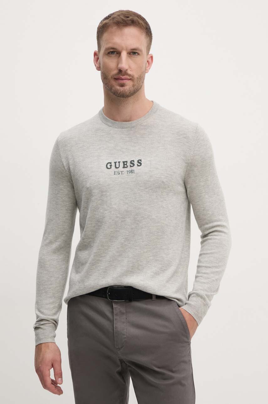 

Пуловер с вълна Guess DORAN мъжки в сиво от лека материя M4YR04.Z3052, Сив