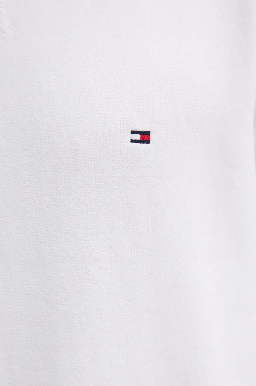 Μπλούζα Tommy Hilfiger χρώμα: άσπρο, με κουκούλα, MW0MW37230 φωτογραφία