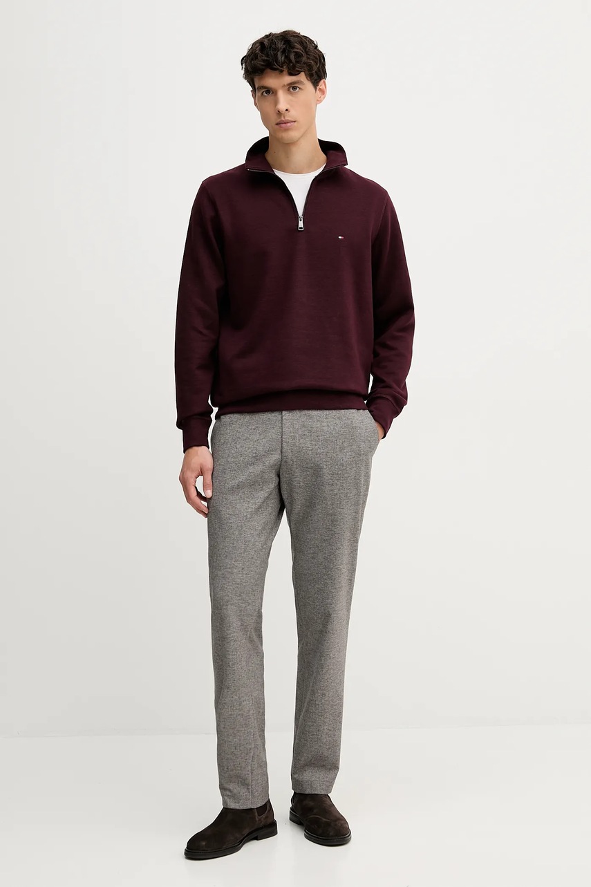 Кофта Tommy Hilfiger цвет чёрный однотонная MW0MW37233