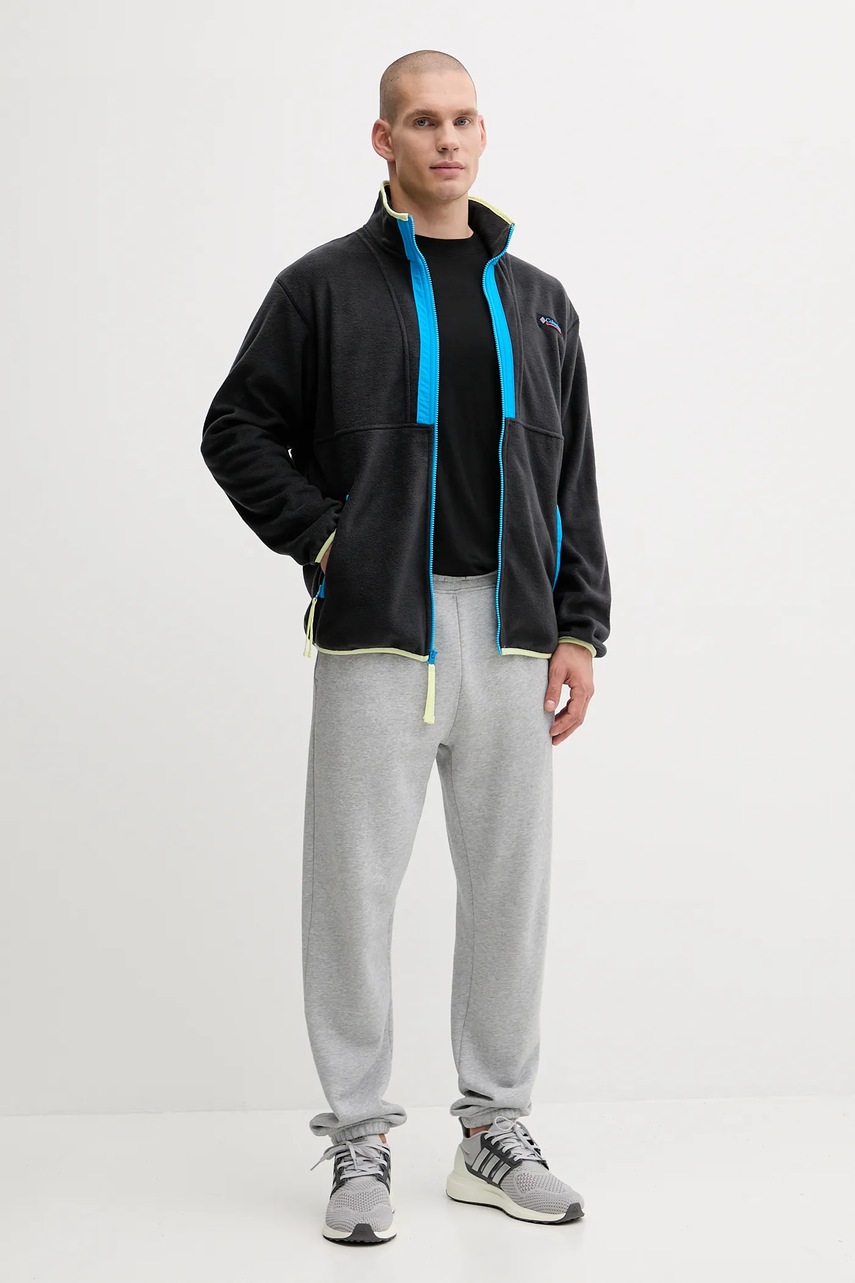 Флисовая кофта Columbia Backbowl II Full Zip Fleece цвет серый однотонная 2090851