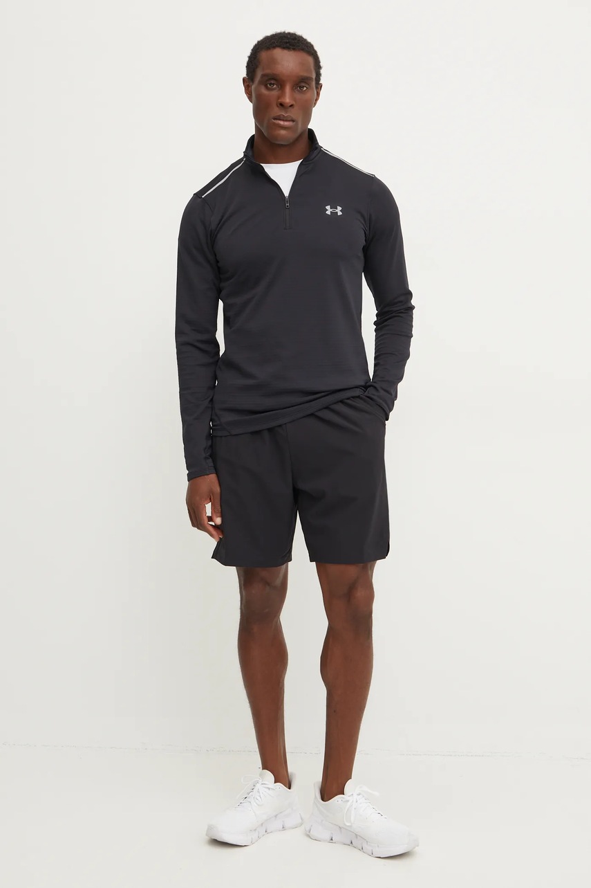 Φούτερ προπόνησης Under Armour Vanish Cold Weather χρώμα: μαύρο, 1387793 φωτογραφία