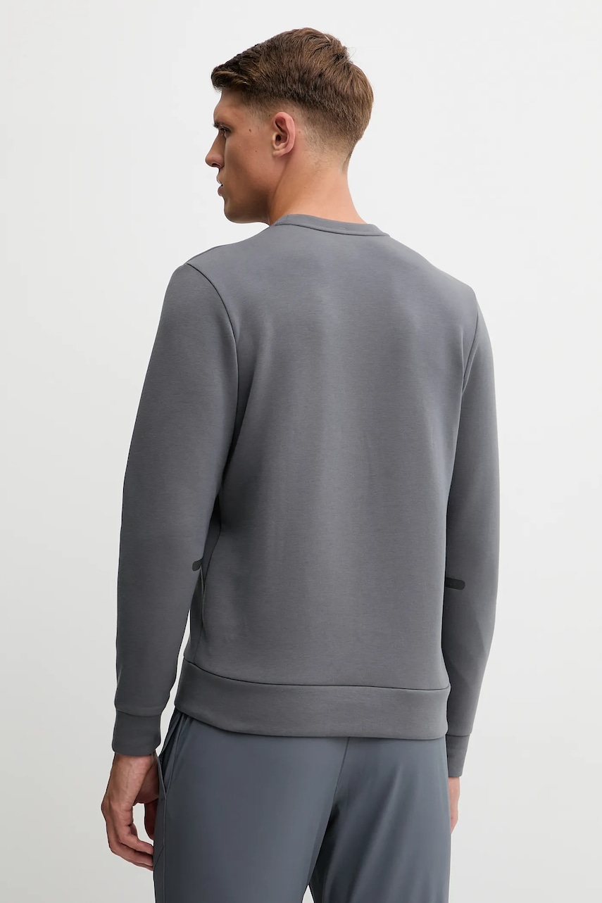 Μπλούζα Under Armour Unstoppable Fleece Crew χρώμα: μαύρο, 1389351 φωτογραφία