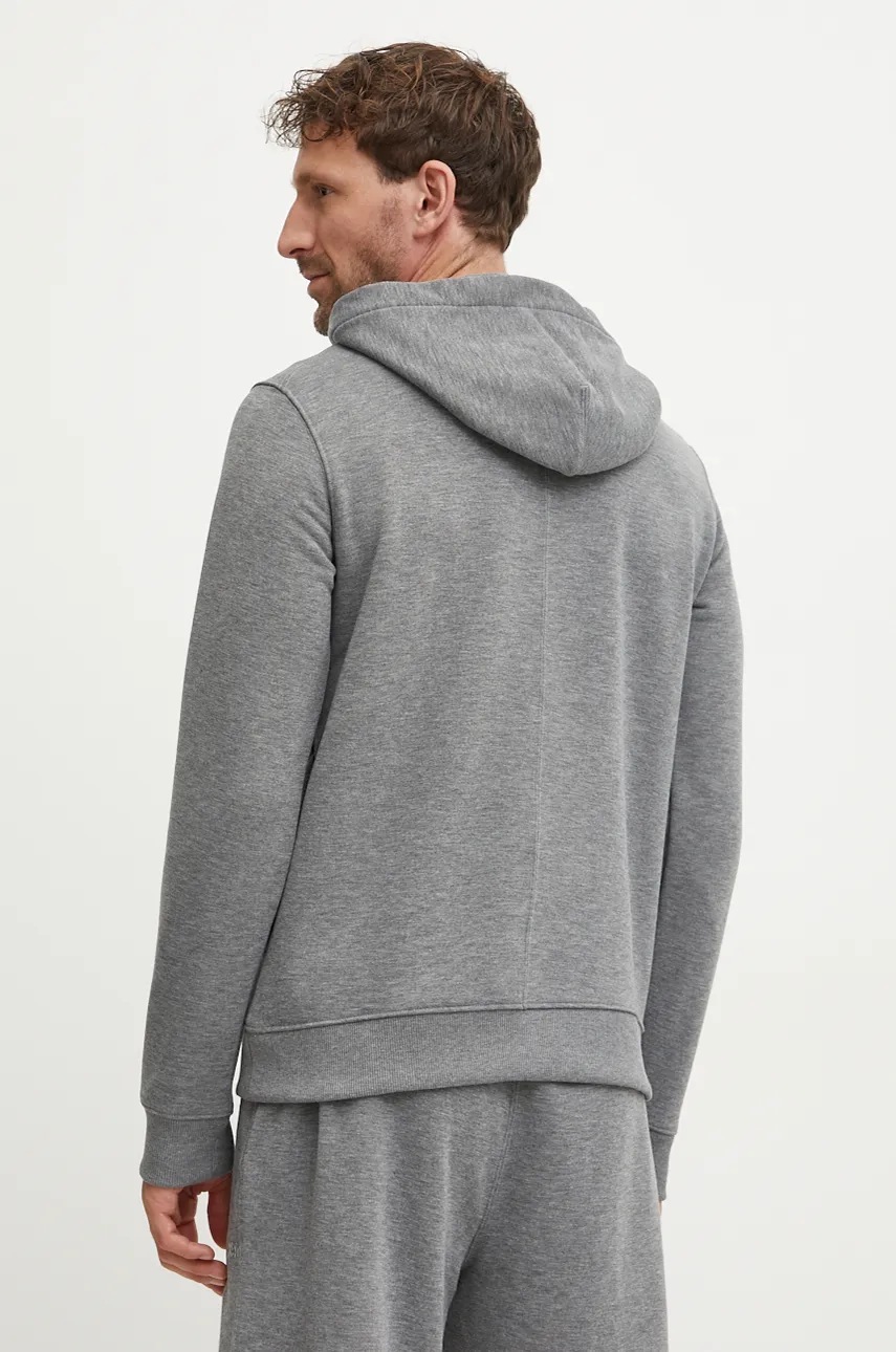 Φούτερ προπόνησης Calvin Klein Performance χρώμα: γκρι, με κουκούλα, 00GMF4W340 φωτογραφία