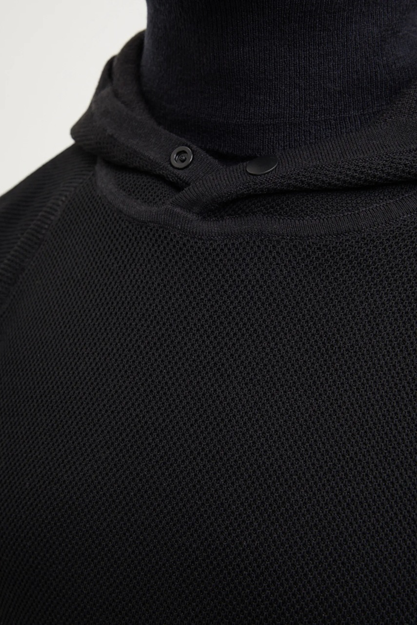 Μπλούζα Calvin Klein Performance χρώμα: μαύρο, με κουκούλα, 00GMF4W334 φωτογραφία