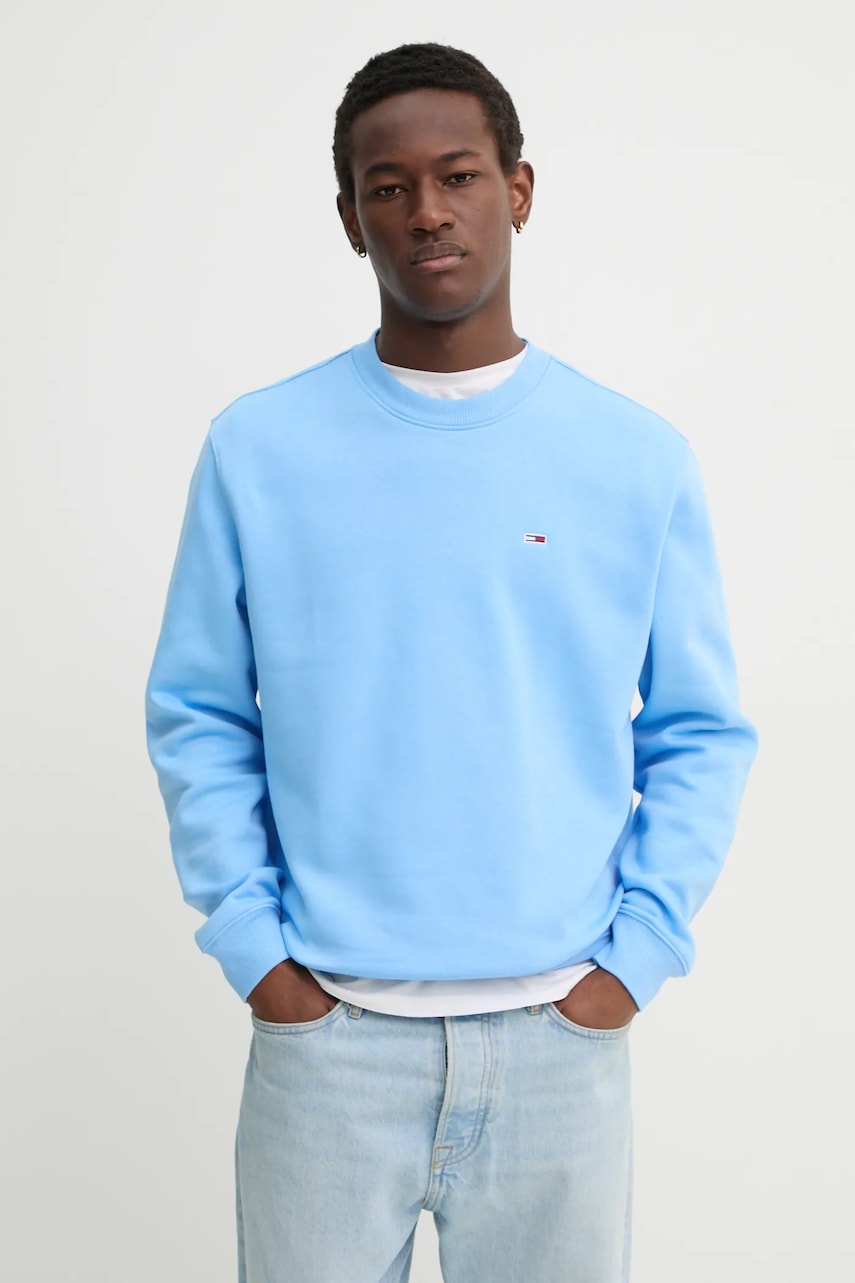 Tommy Jeans bluză bărbați, uni, DM0DM20741 Tommy Jeans bluză bărbați, uni, DM0DM20741