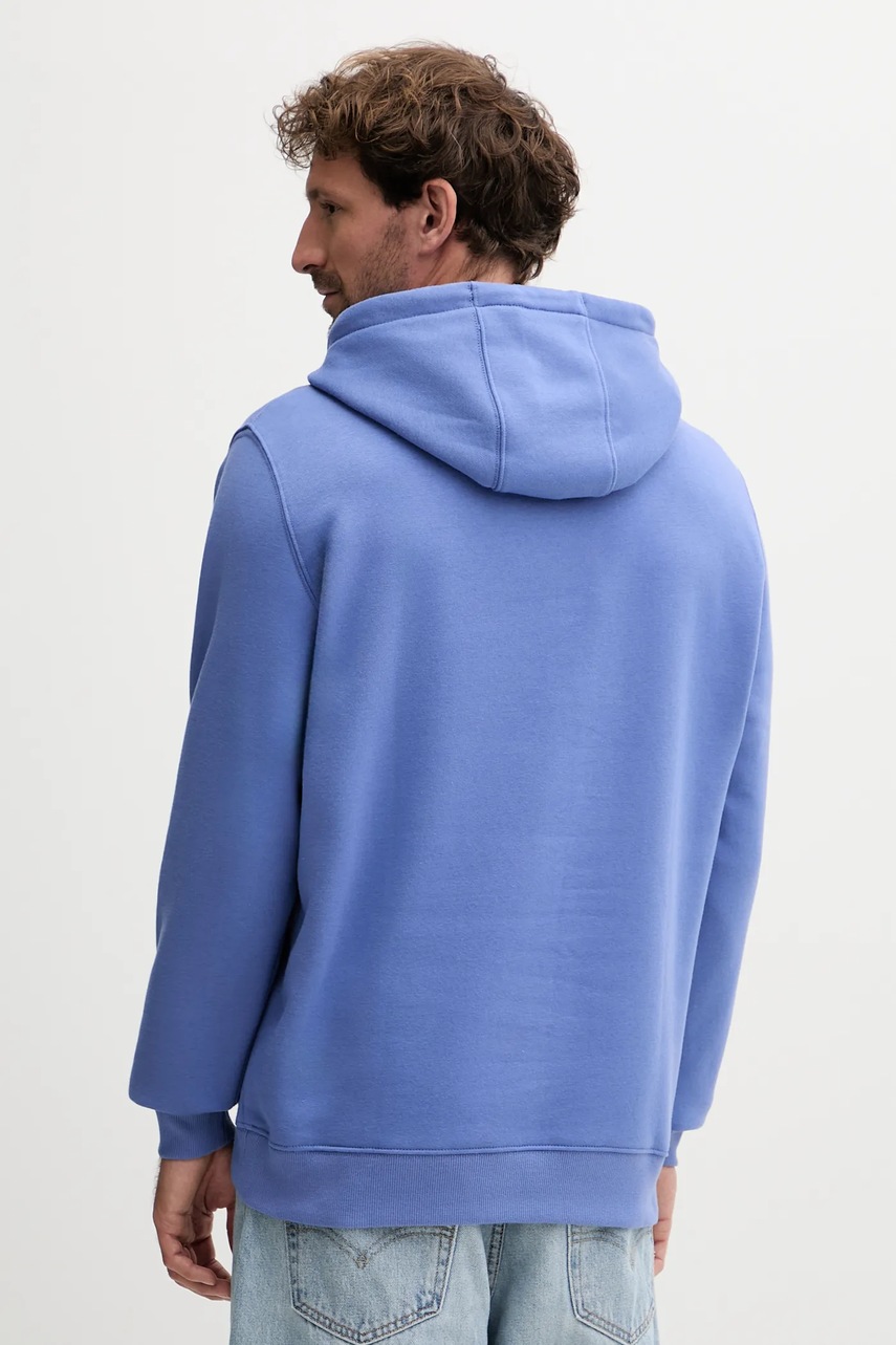 Кофта Tommy Jeans цвет бежевый с капюшоном однотонная DM0DM20742 Кофта Tommy Jeans цвет бежевый с капюшоном однотонная DM0DM20742