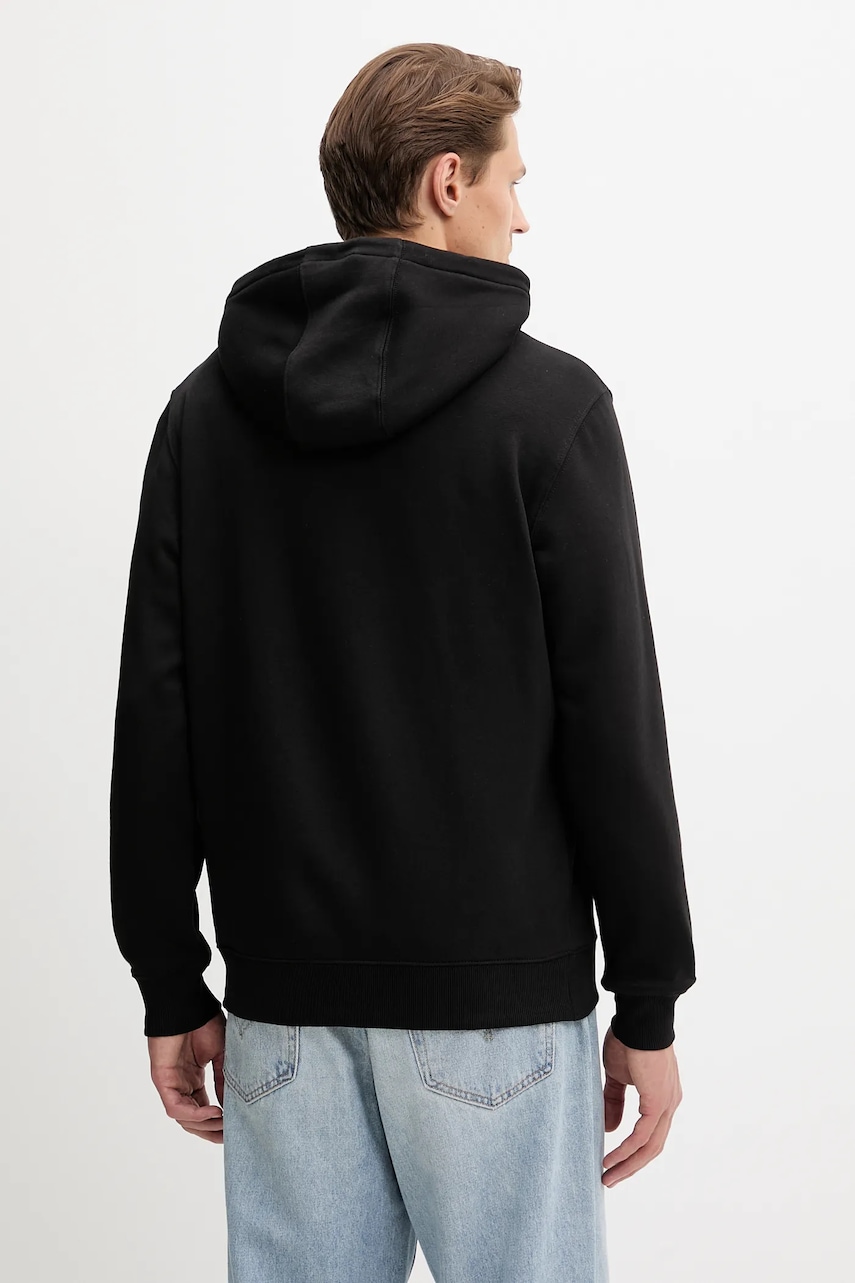 Кофта Tommy Jeans цвет зелёный с капюшоном однотонная DM0DM20743 Кофта Tommy Jeans цвет зелёный с капюшоном однотонная DM0DM20743