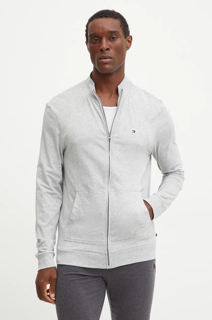 

Суичър Tommy Hilfiger в сиво с изчистен дизайн UM0UM03365, Сив