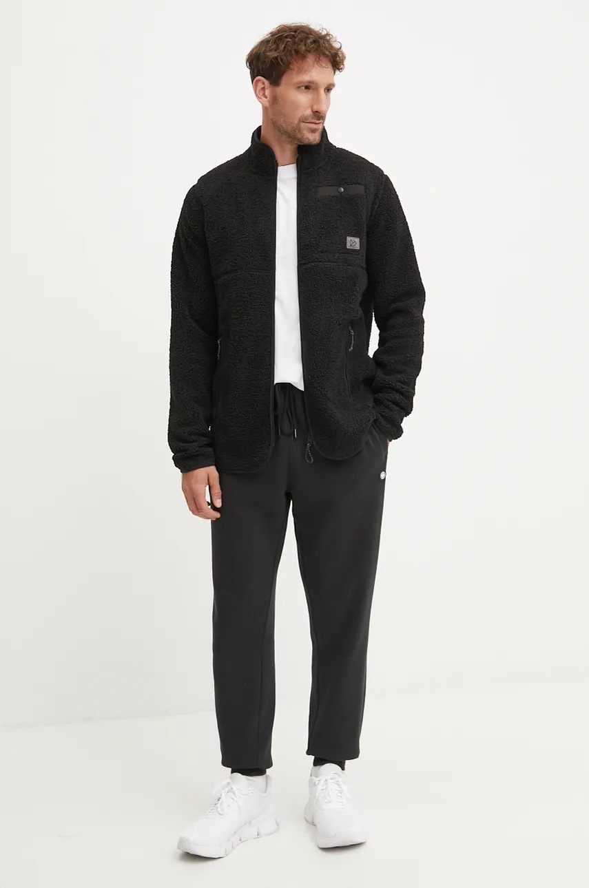 Кофта Didriksons PHOENIX мужская цвет чёрный меланж 505076 Кофта Didriksons PHOENIX мужская цвет чёрный меланж 505076