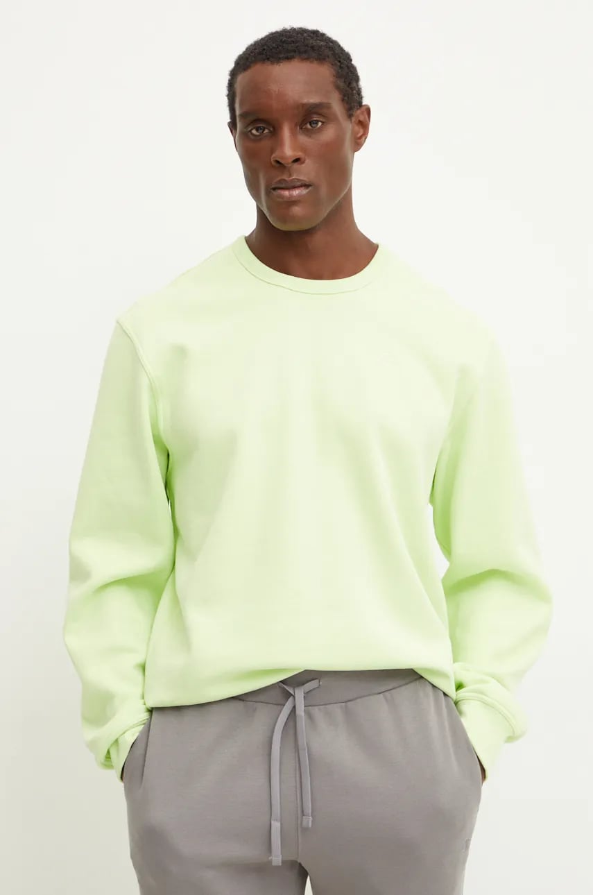 Champion bluza barbati, culoarea verde, neted, 220275 Champion bluza barbati, culoarea verde, neted, 220275