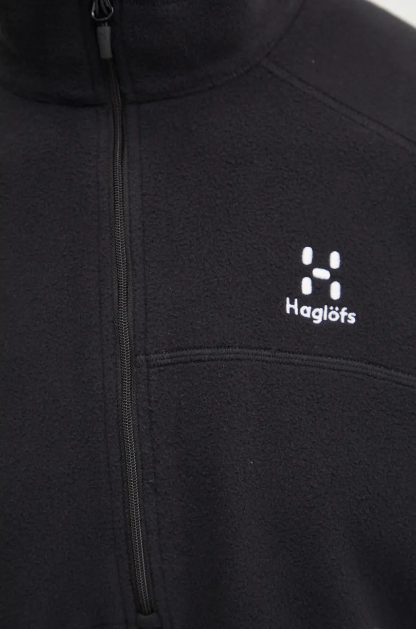 Спортивна кофта Haglöfs Buteo колір чорний однотонна 605077 