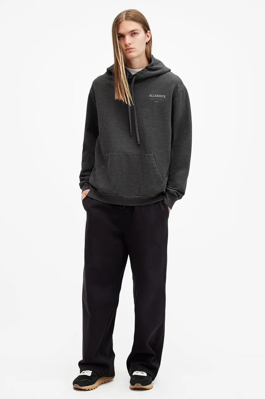 Βαμβακερή μπλούζα AllSaints UNDERGROUND φωτογραφία