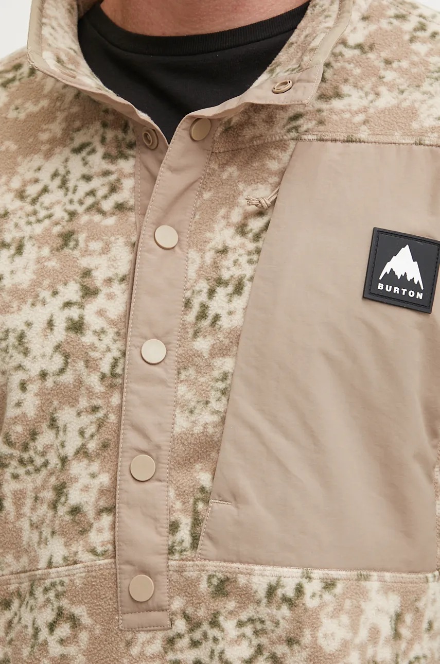 Μπλούζα Burton χρώμα: μπεζ, 238381 φωτογραφία