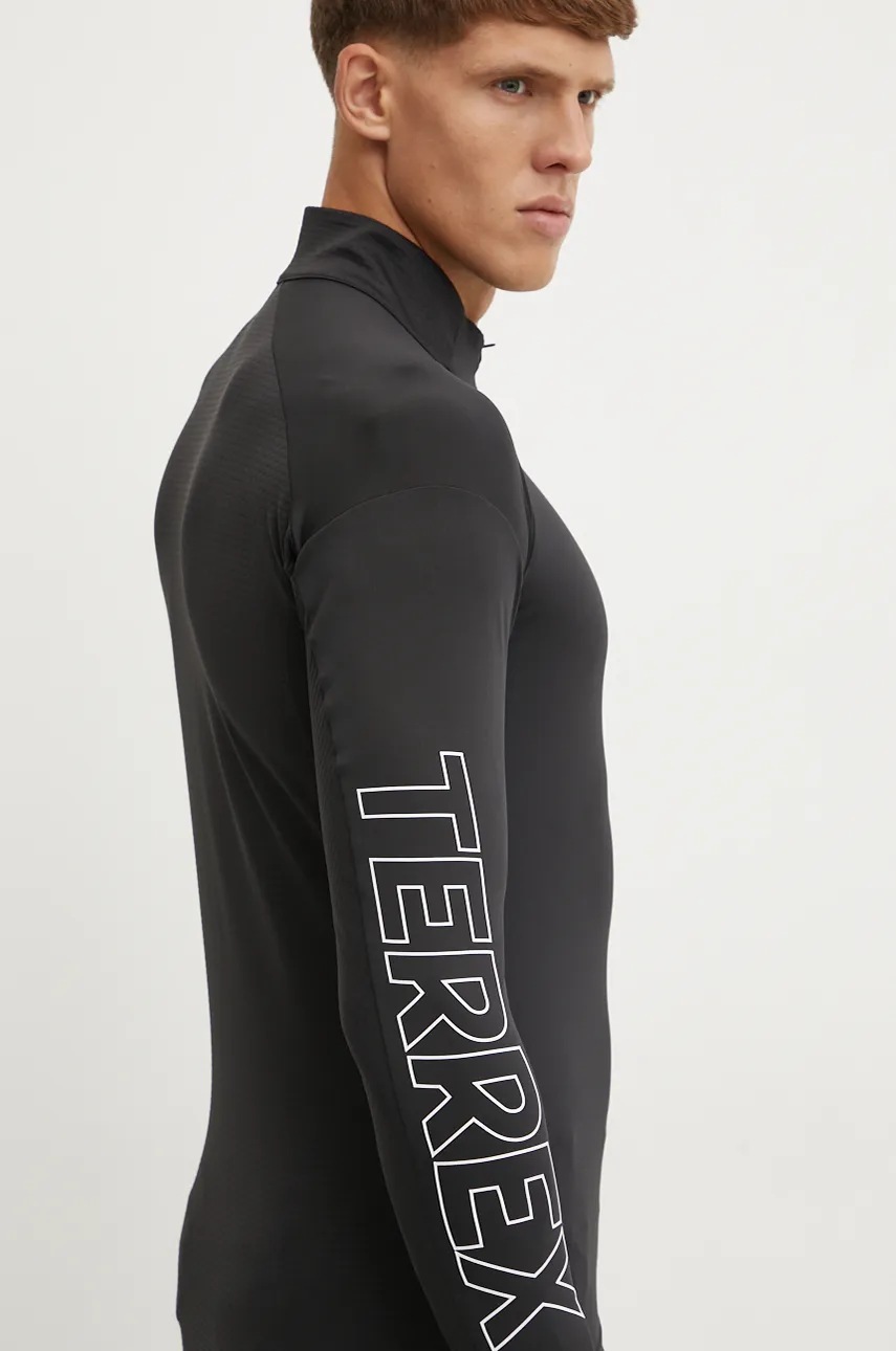 Αθλητική μπλούζα adidas TERREX Xperior χρώμα: μαύρο, HZ6252 φωτογραφία