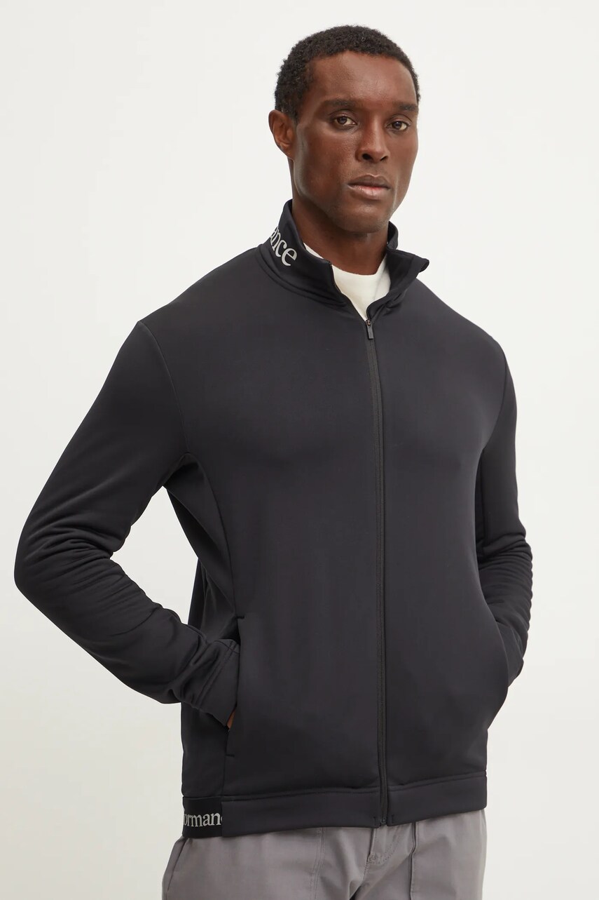 Peak Performance hanorac Rider Tech culoarea negru, cu imprimeu, G79551
