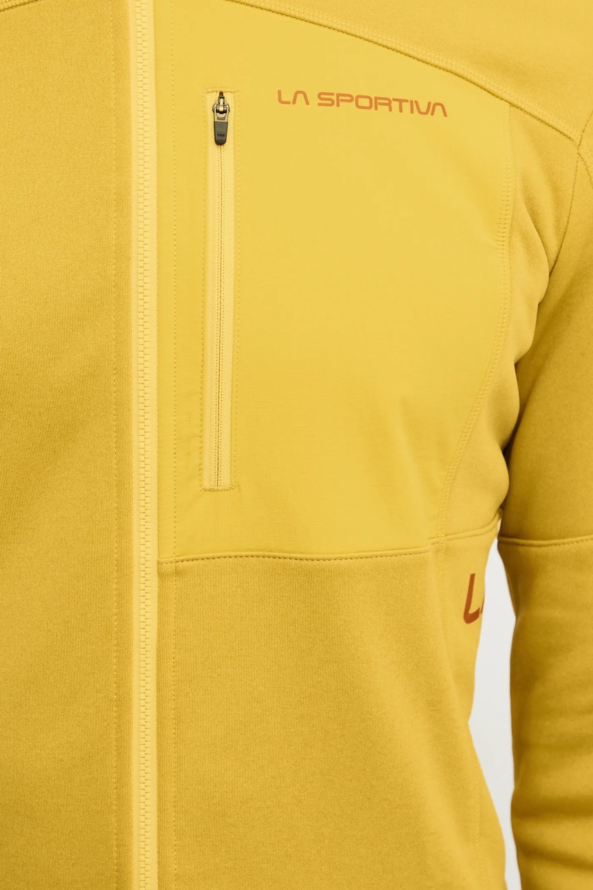 Спортивна кофта LA Sportiva Elements колір жовтий з принтом L68735322 