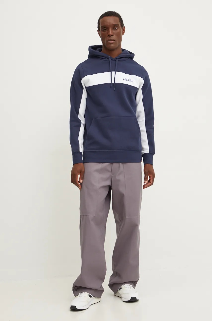 Кофта Ellesse VIERIAN мужская цвет синий с капюшоном узор SHX20953 Кофта Ellesse VIERIAN мужская цвет синий с капюшоном узор SHX20953