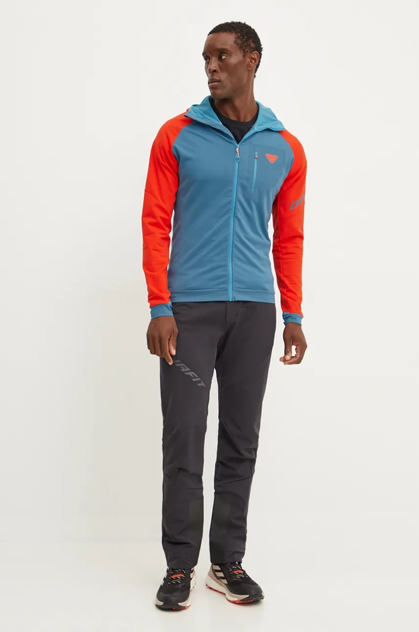 Спортивная кофта Dynafit Radical Polartec цвет зелёный с капюшоном узор 08.0000071122 Спортивная кофта Dynafit Radical Polartec цвет зелёный с капюшоном узор 08.0000071122