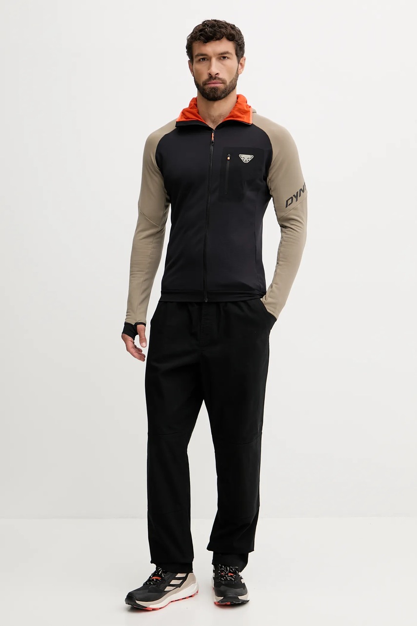 Спортивная кофта Dynafit Radical Polartec цвет зелёный с капюшоном узор 08.0000071122 Спортивная кофта Dynafit Radical Polartec цвет зелёный с капюшоном узор 08.0000071122