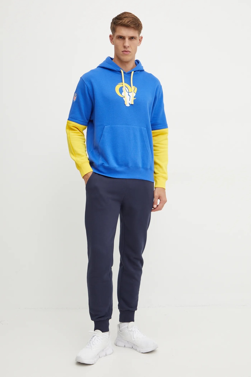 Кофта Nike Los Angeles Rams мужская с капюшоном с принтом 02F2-945Z-95-87G Кофта Nike Los Angeles Rams мужская с капюшоном с принтом 02F2-945Z-95-87G