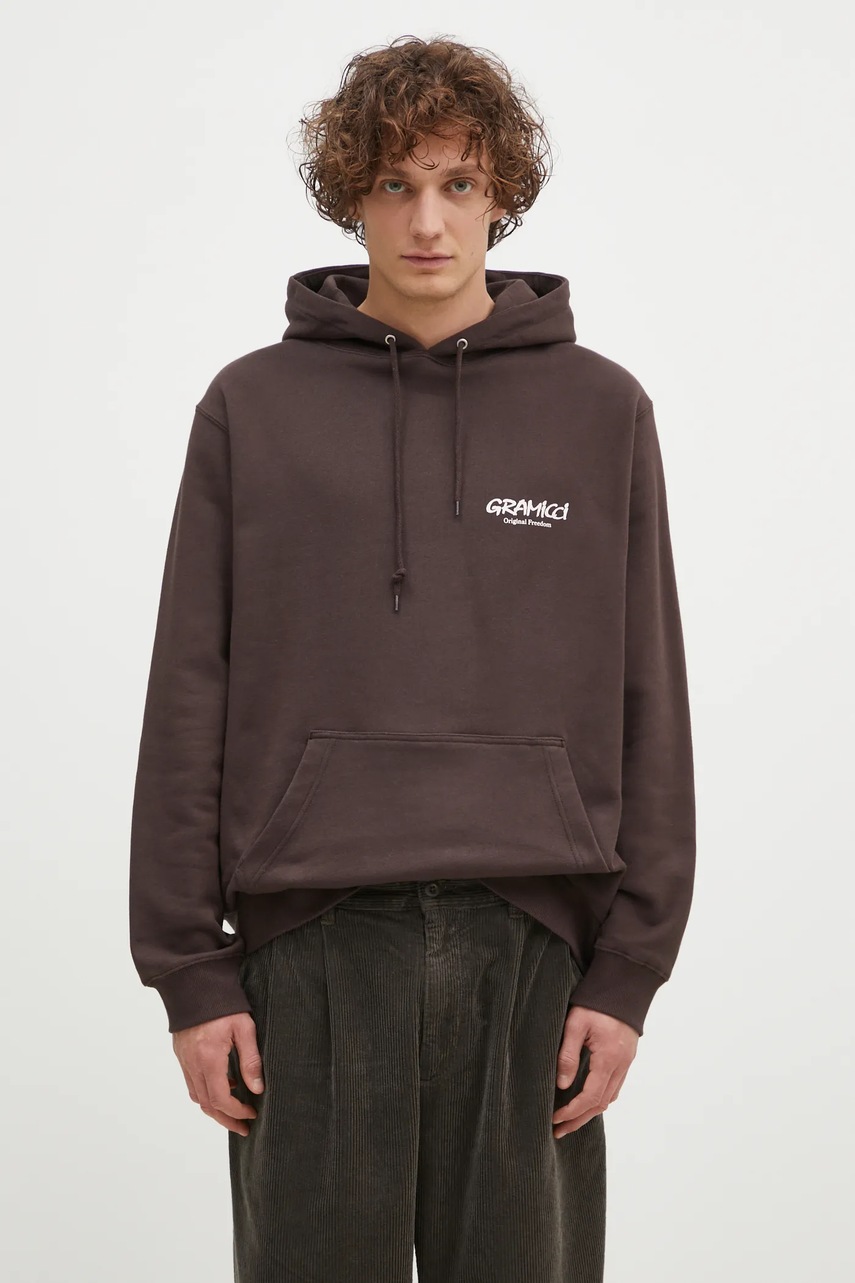Gramicci bluza bawełniana Original Fredm Hoded Sweatshrt