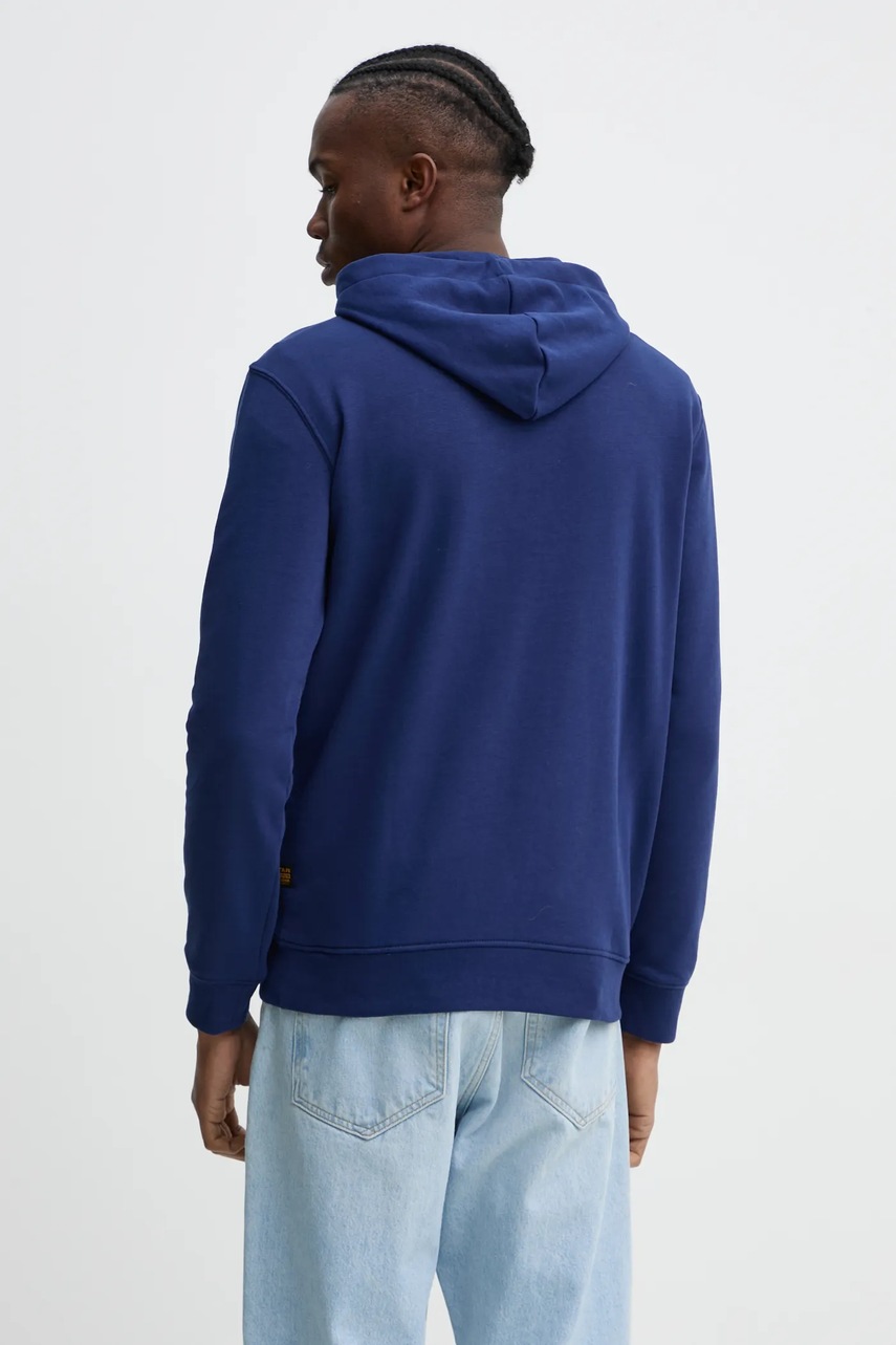 Μπλούζα G-Star χρώμα: ναυτικό μπλε, με κουκούλα, D25442-D797 φωτογραφία