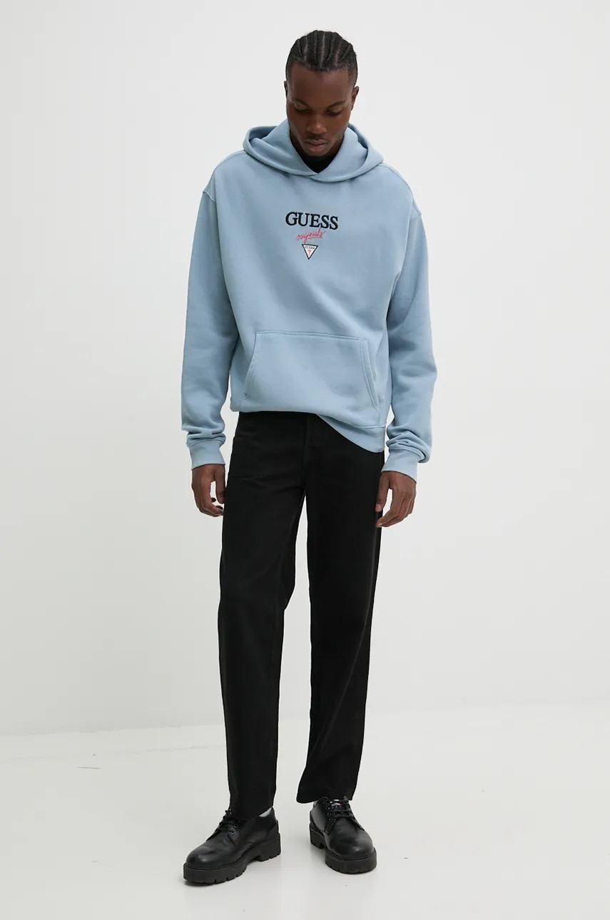 Кофта Guess Originals с капюшоном с аппликацией M4BQ29 K9V31 Кофта Guess Originals с капюшоном с аппликацией M4BQ29 K9V31