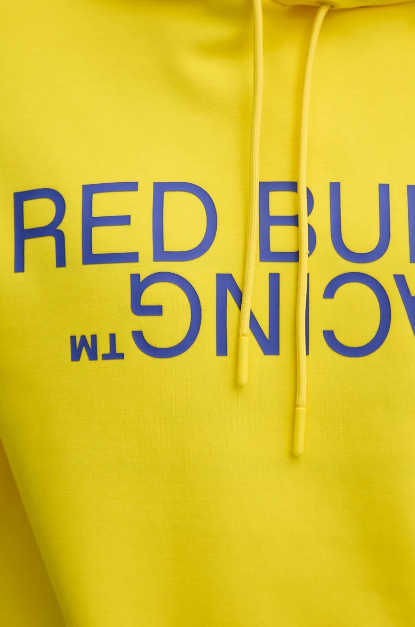 Μπλούζα Red Bull Racing x Pepe Jeans χρώμα: κίτρινο, με κουκούλα, RU580001 φωτογραφία