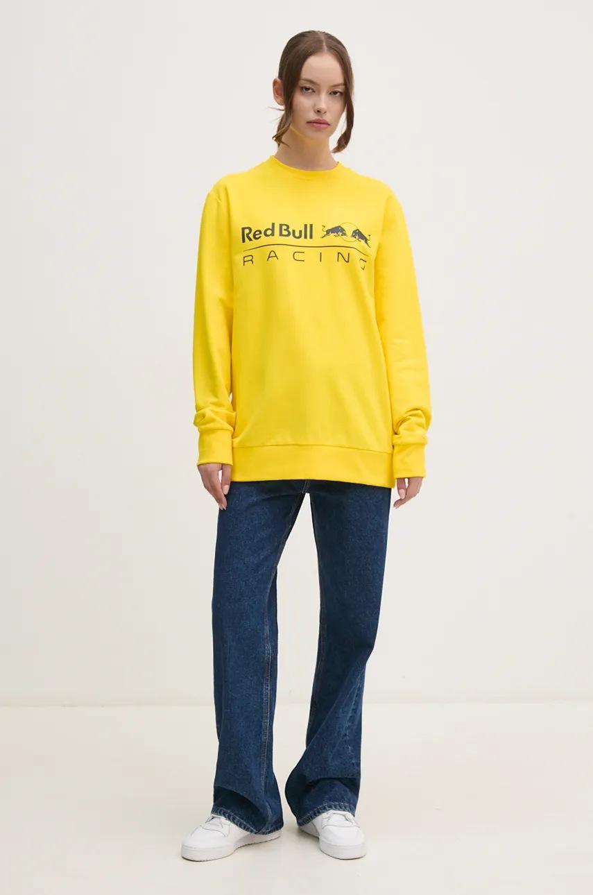 Μπλούζα Red Bull Racing x Pepe Jeans χρώμα: κίτρινο, RU580002 φωτογραφία