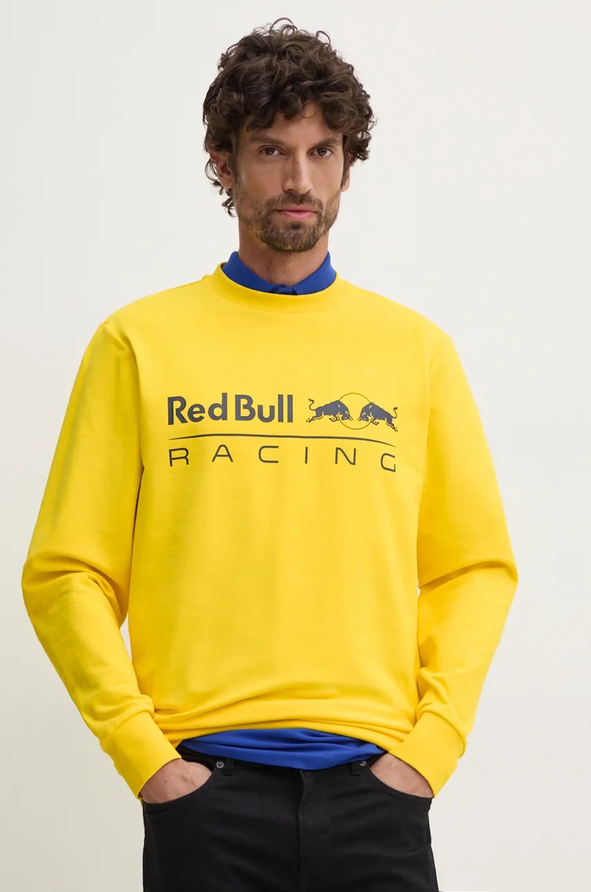 Μπλούζα Red Bull Racing x Pepe Jeans χρώμα: κίτρινο, RU580002 φωτογραφία