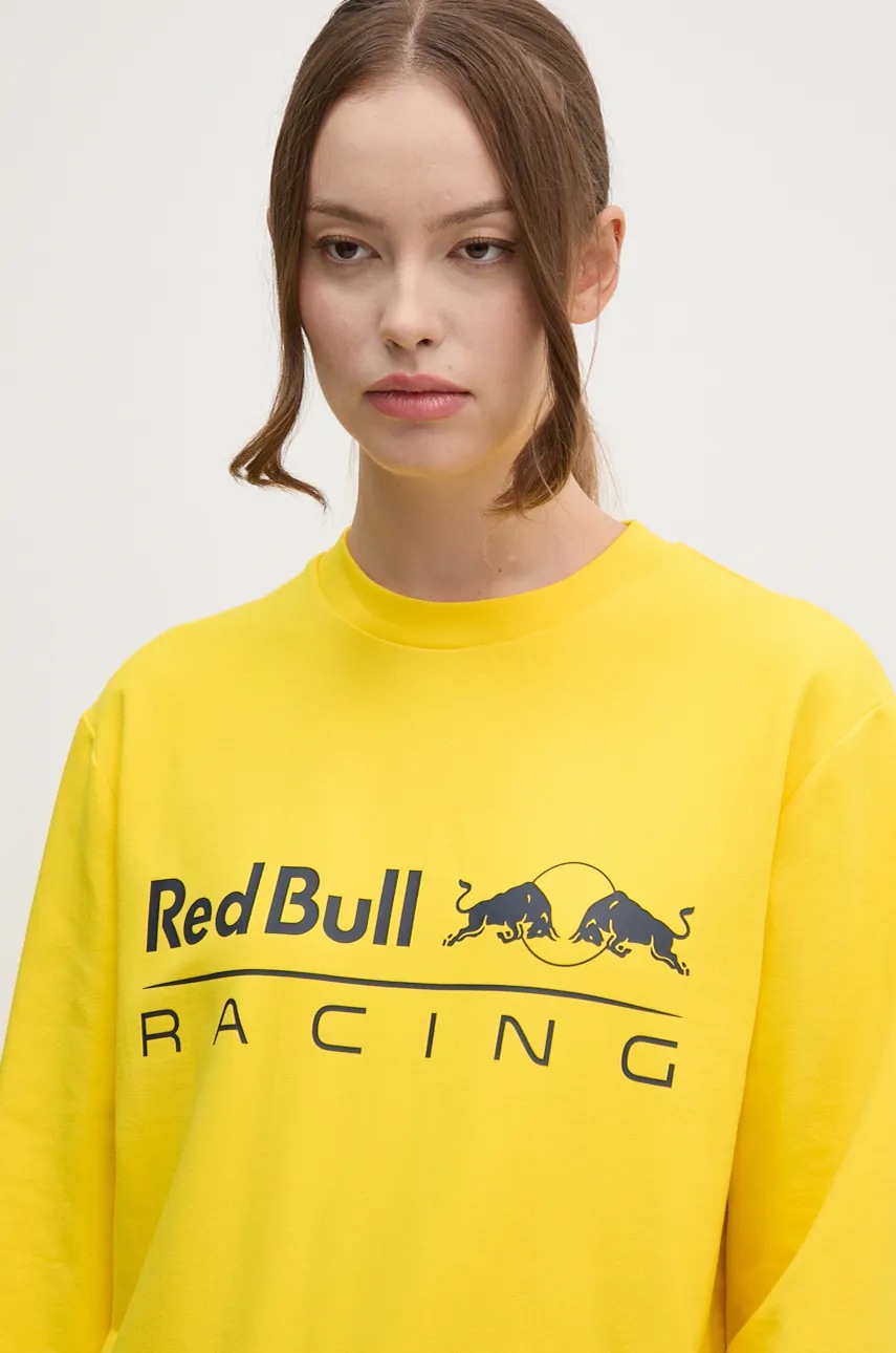 Μπλούζα Red Bull Racing x Pepe Jeans χρώμα: κίτρινο, RU580002 φωτογραφία