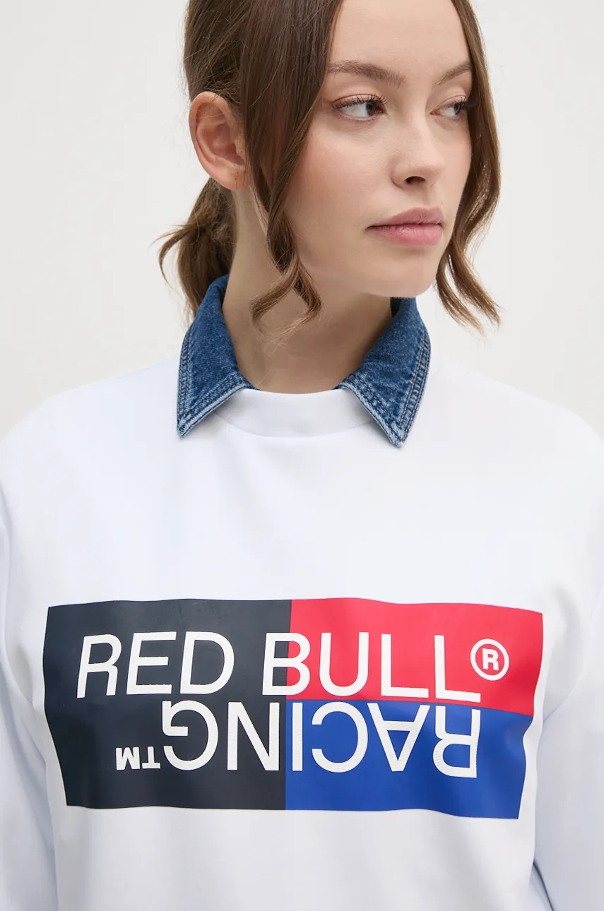Μπλούζα Red Bull Racing x Pepe Jeans χρώμα: άσπρο, RU580007 φωτογραφία