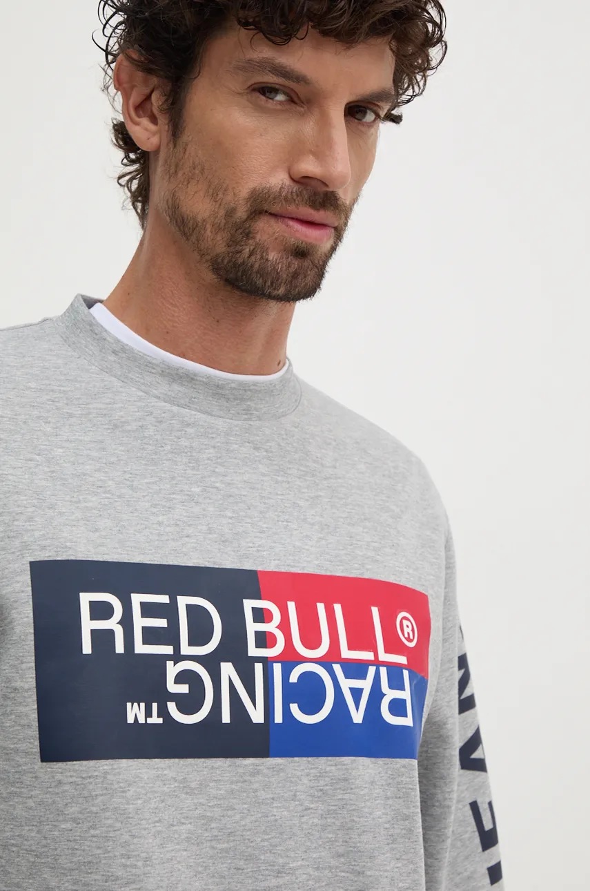 Μπλούζα Red Bull Racing x Pepe Jeans χρώμα: γκρι, RU580007 φωτογραφία