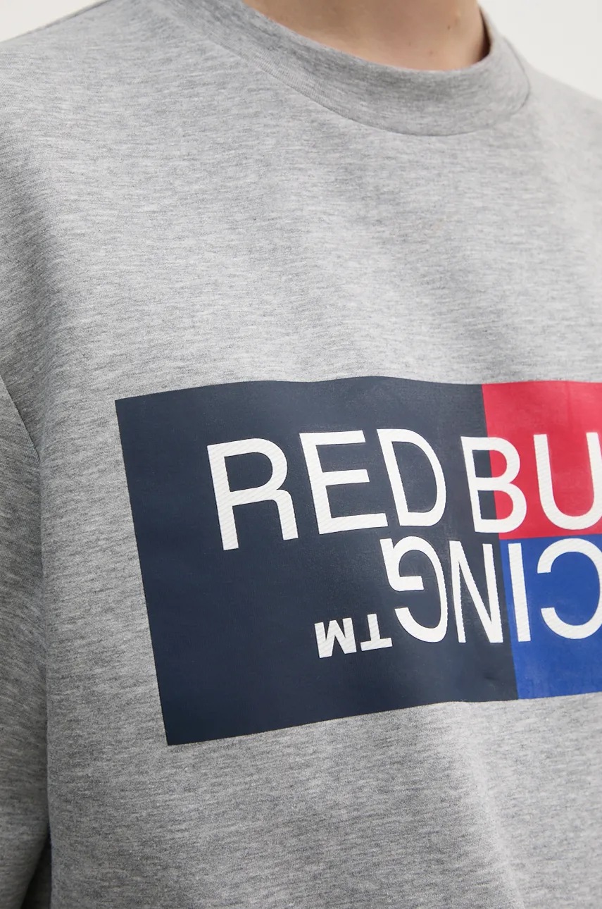Μπλούζα Red Bull Racing x Pepe Jeans χρώμα: γκρι, RU580007 φωτογραφία