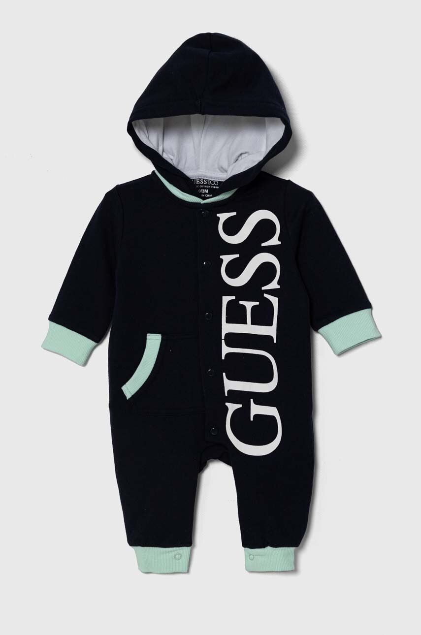 

Бебешки памучни ританки Guess P4YG02 KAN04, Тъмносин