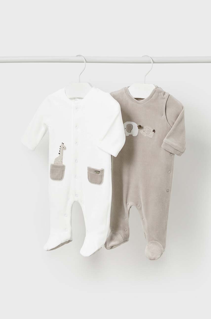 

Бебешки ританки Mayoral Newborn (2 броя) 2794, Бежов