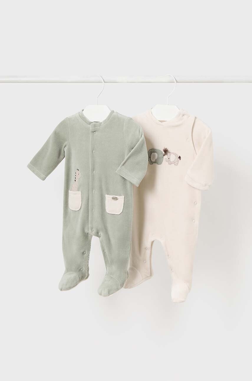 

Бебешки ританки Mayoral Newborn (2 броя) 2794, Зелен