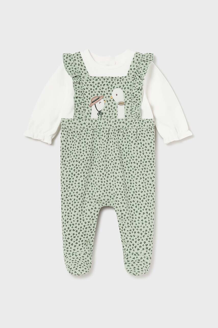 Mayoral Newborn salopeta din bumbac pentru bebelusi 2605