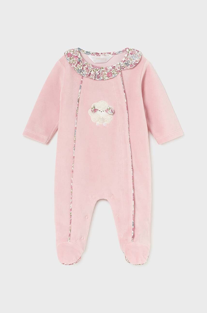 Mayoral Newborn salopeta din bumbac pentru bebelusi 2779