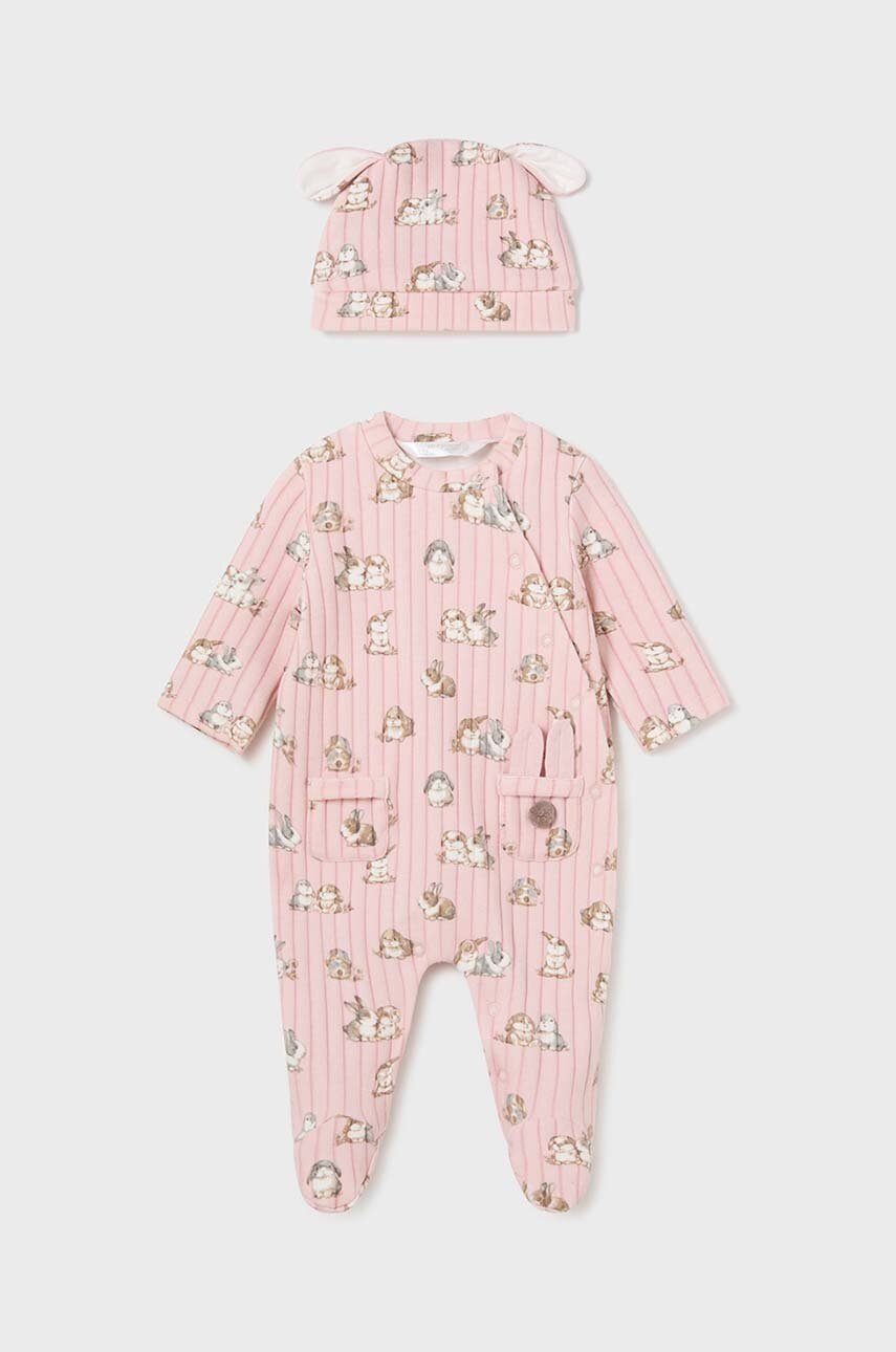 

Бебешки ританки Mayoral Newborn в розово 2790, Розов