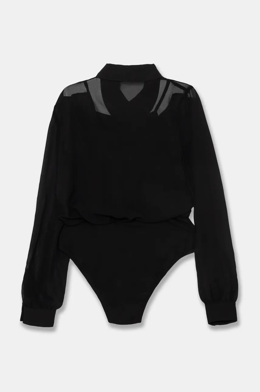 Детская рубашка Guess цвет чёрный J4BH00 WA2T0 Детская рубашка Guess цвет чёрный J4BH00 WA2T0