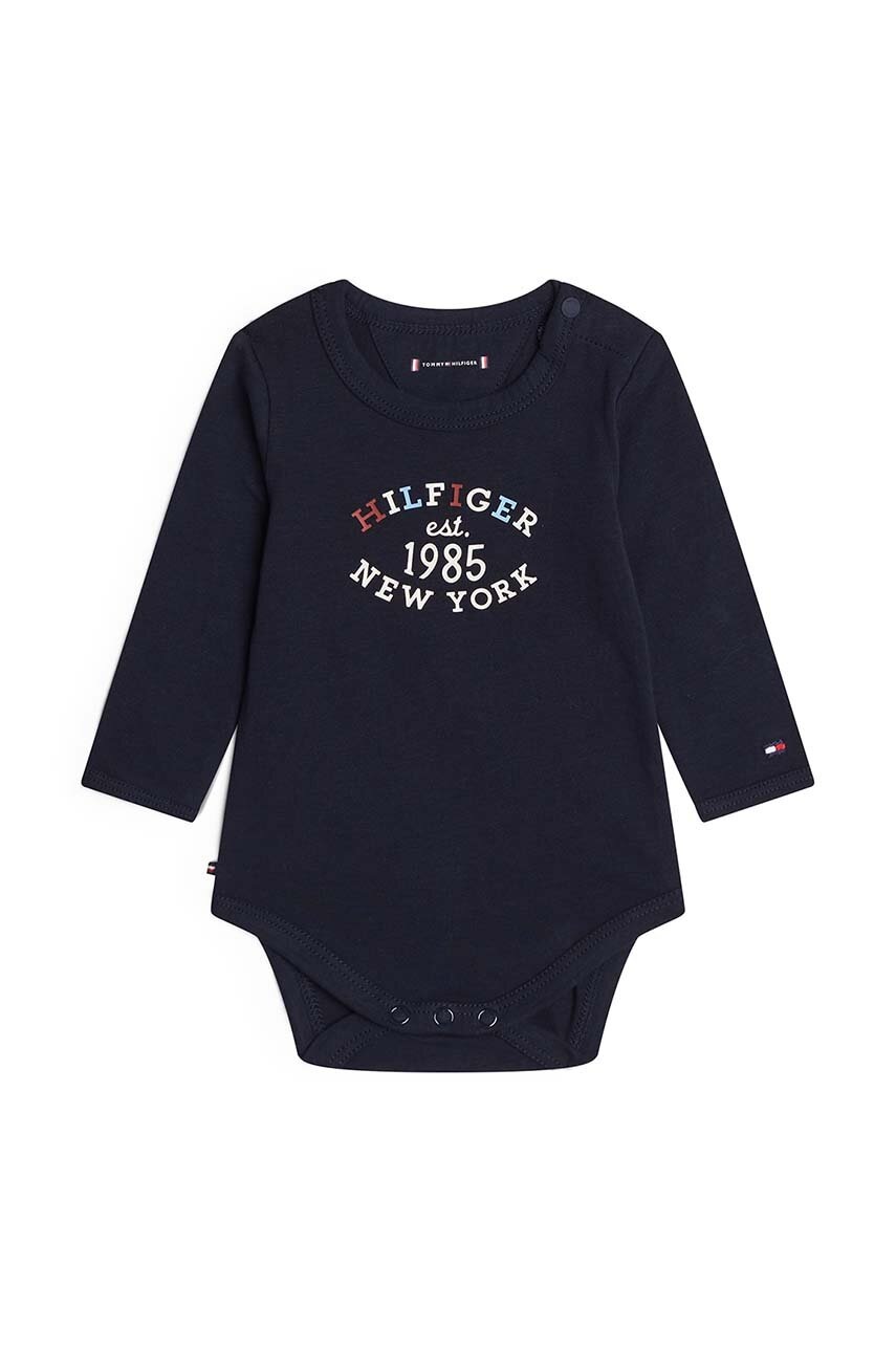 

Бебешко боди Tommy Hilfiger KN0KN01867, Тъмносин
