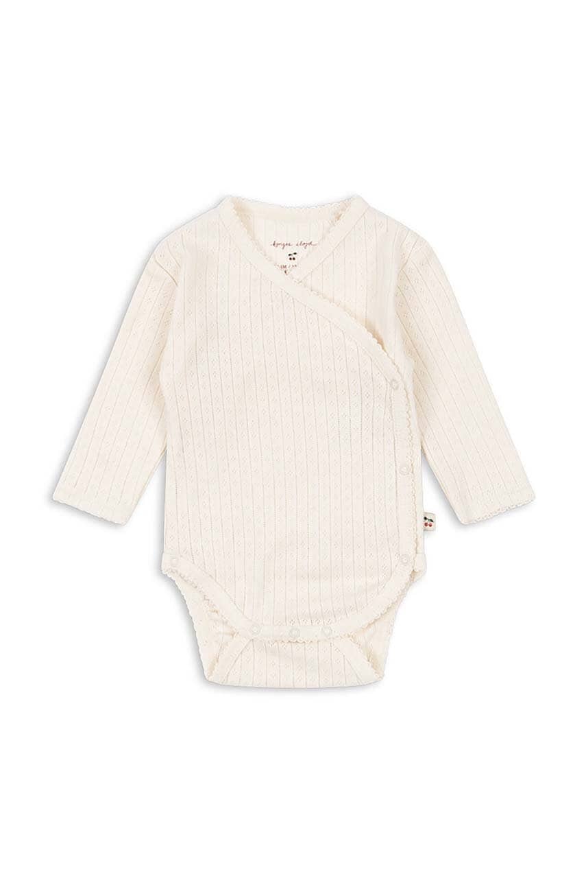 Konges Sløjd body din bumbac pentru bebelusi MINNIE NEWBORN BODY GOTS KS101609 Konges Sløjd body din bumbac pentru bebelusi MINNIE NEWBORN BODY GOTS KS101609