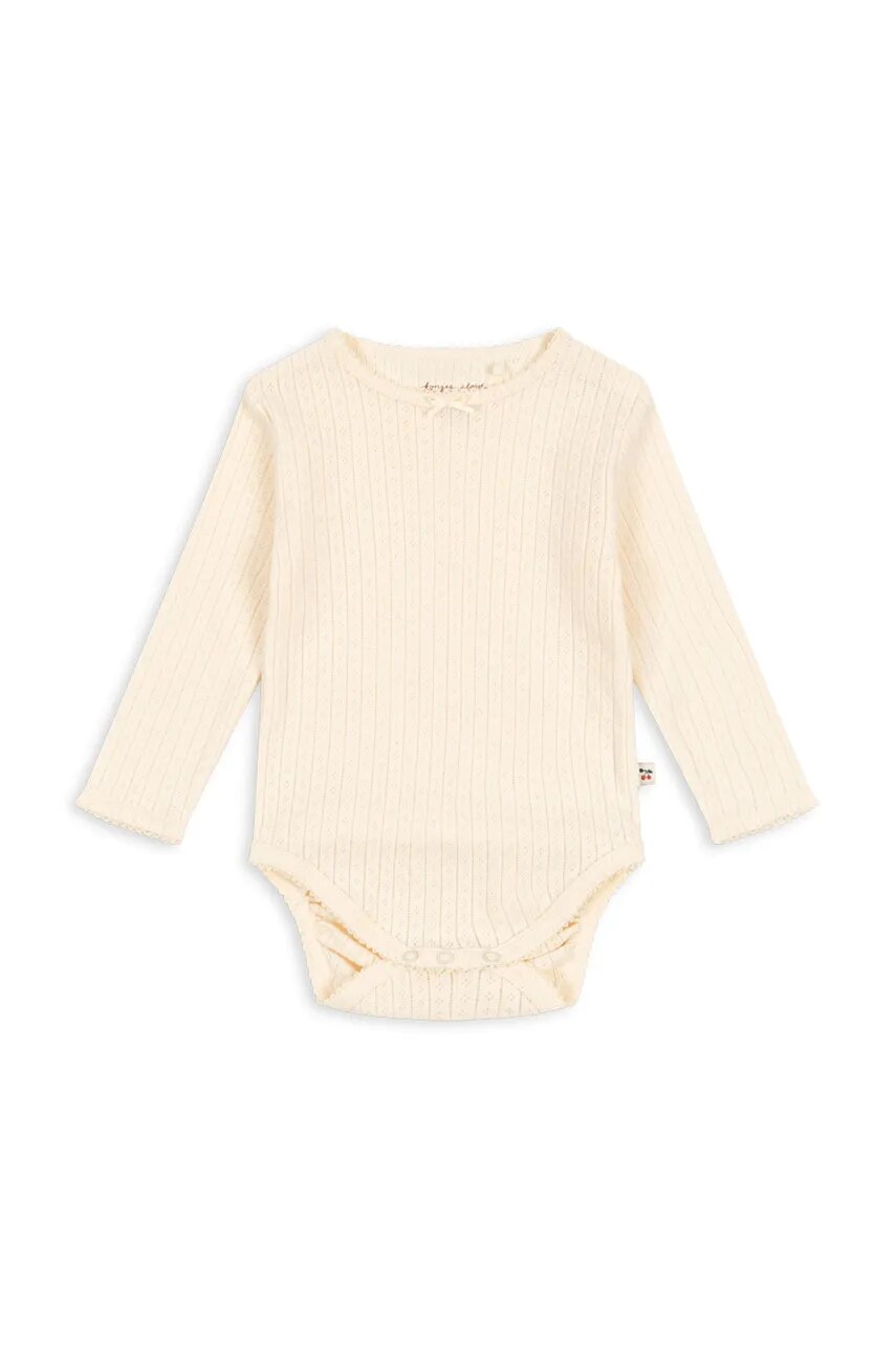 Konges Sløjd body din bumbac pentru bebelusi MINNIE BODY GOTS KS102051