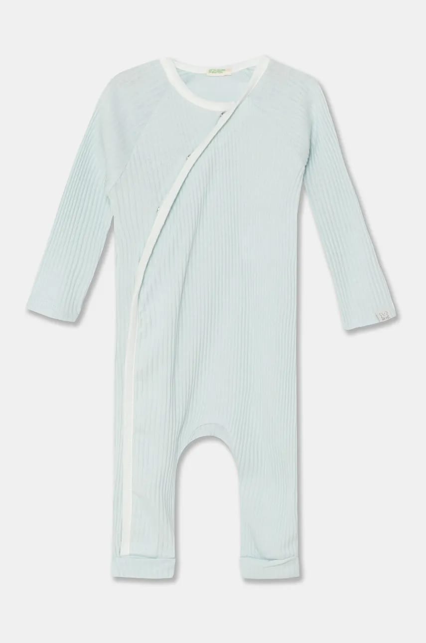 United Colors of Benetton salopeta din bumbac pentru bebelusi 3FMG0T01Z
