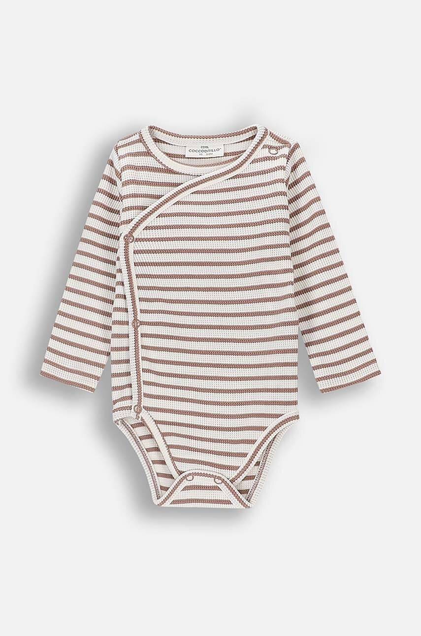 

Бебешко боди Coccodrillo FRIENDS TOGETHER BOY NEWBORN, Бежов
