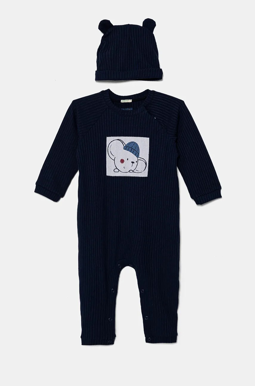 

Бебешки ританки United Colors of Benetton 3JPTAK00S, Тъмносин