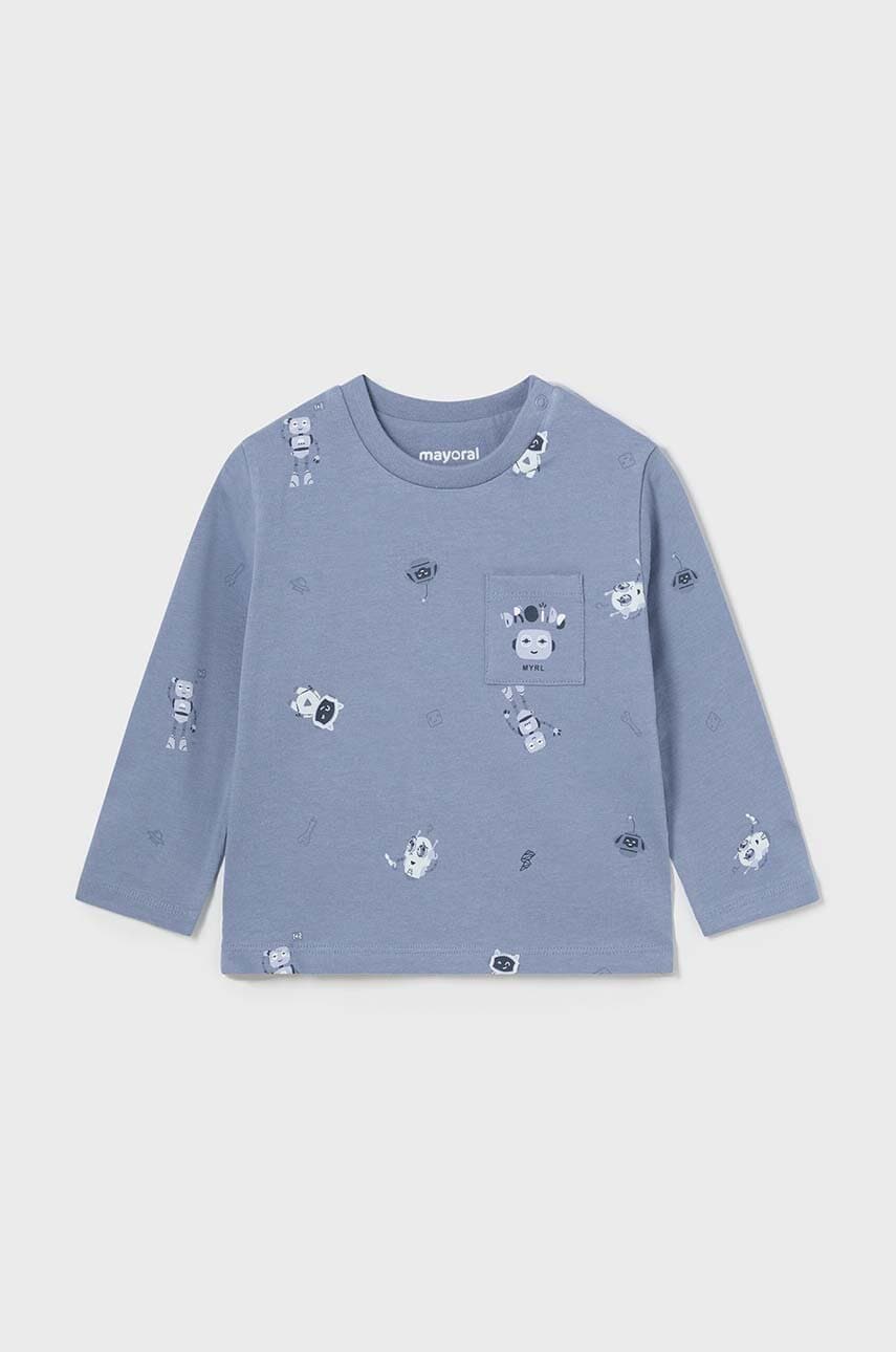 Mayoral longsleeve din bumbac pentru bebeluși modelator, 2041